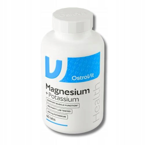 OstroVit MAGNESIUM MAX SHRINK, 60 TABLETS, MAGNESIUM CITRATE, POTASSIUM, VITAMIN B6