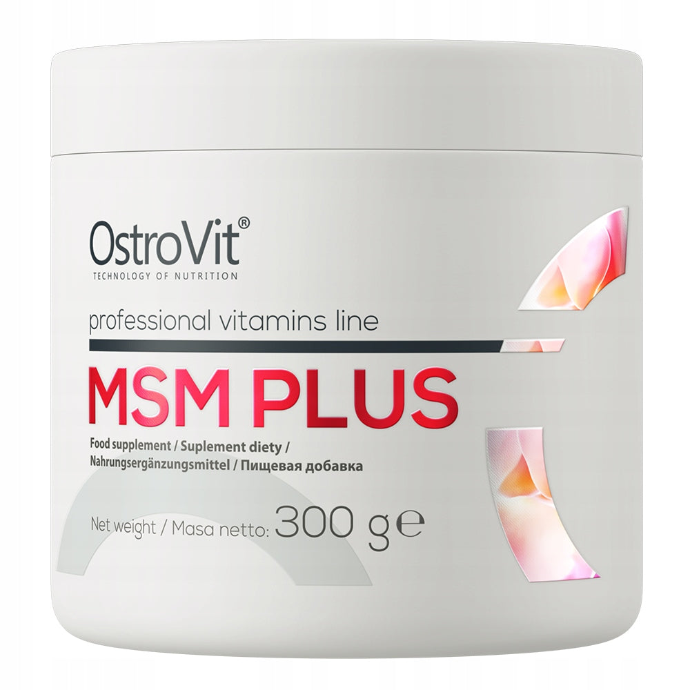 OstroVit MSM Plus 300 g Methylsulfonylmethane Glucosamine Vitamin C