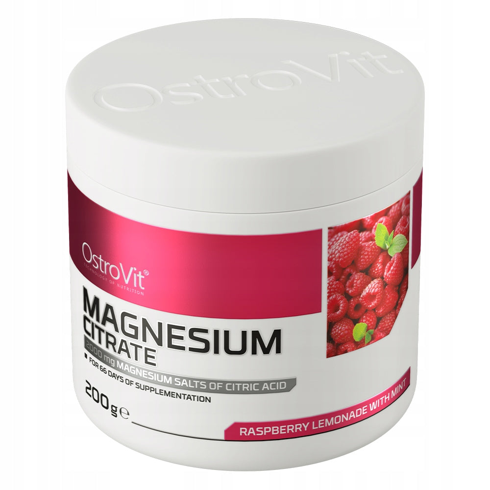OstroVit Magnesium Citrate 200 g Contractions Nerve Fatigue Regeneration Manufacturer code 5903933904078