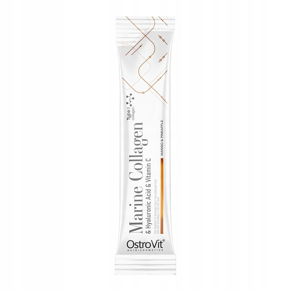 OstroVit Marine Collagen in sachets + Hyaluronic Acid Vitamin C 5 g x 30 Brand OstroVit