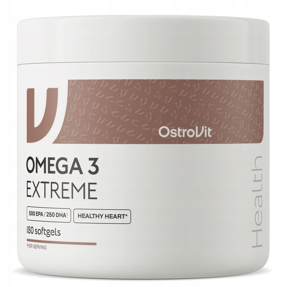 OstroVit Omega 3 Extreme 180 kap RESISTANCE EPA DHA 1000 mg 500/250