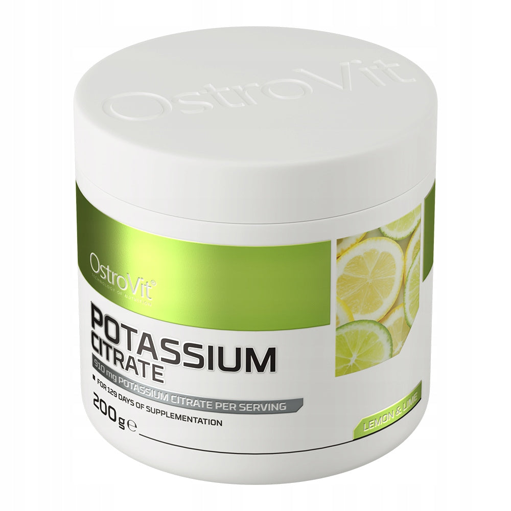 OstroVit Potassium Citrate 910 mg 200 g POTASSIUM Powder PUMP Blood Pressure Brand OstroVit