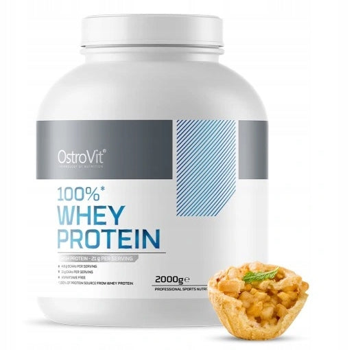 OstroVit Protein Conditioner 100% Whey Protein concentrate WPC apple pie 2000 g Manufacturer code 5903933910536