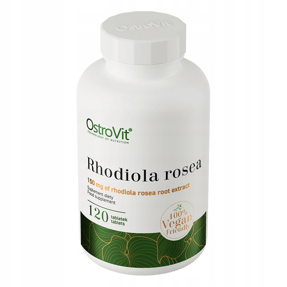 OstroVit Rhodiola Rosea Extract VEGE 120 tablets Rhodiola Rosea 150 mg Expiration date not specified