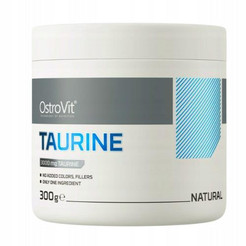 OstroVit TAURINE 3000mg - 300g, TAURINE, AMINO ACIDS, NATURAL FLAVOUR