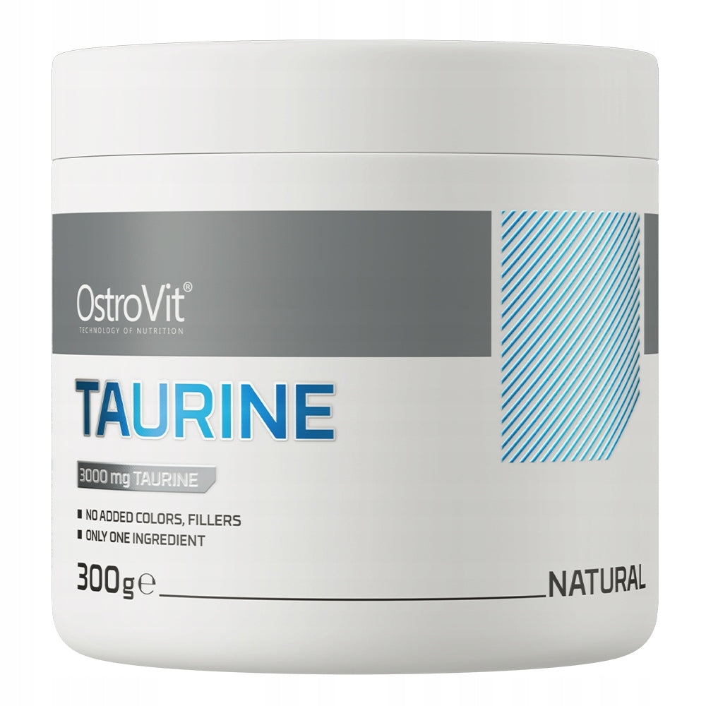 OstroVit Taurine 3000 mg 300 g Pure Taurine Amino Acids Productivity Expiration date at least 1 year from the date of purchase