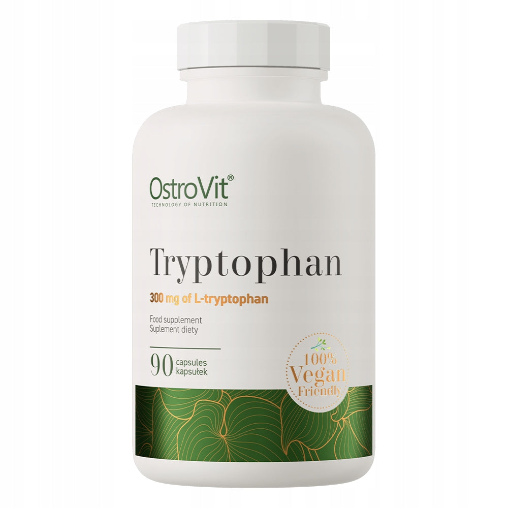 OstroVit Tryptophan VEGE 90 caps L-Tryptophan 300mg Sleep Mood Relaxation Stress
