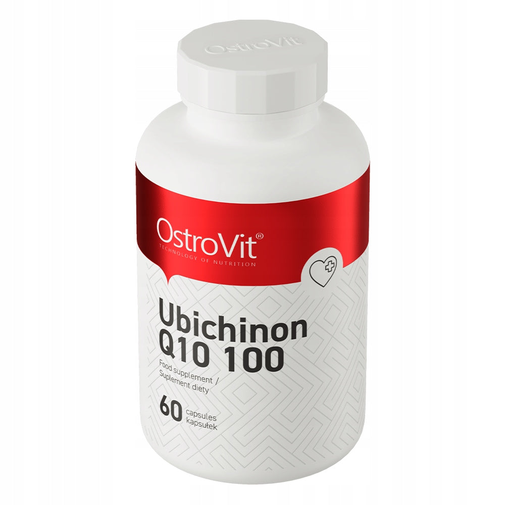OstroVit Ubiquinone Q10 100 mg 60 capsules Coenzyme Q10 Heart Support Manufacturer code 5902232613742