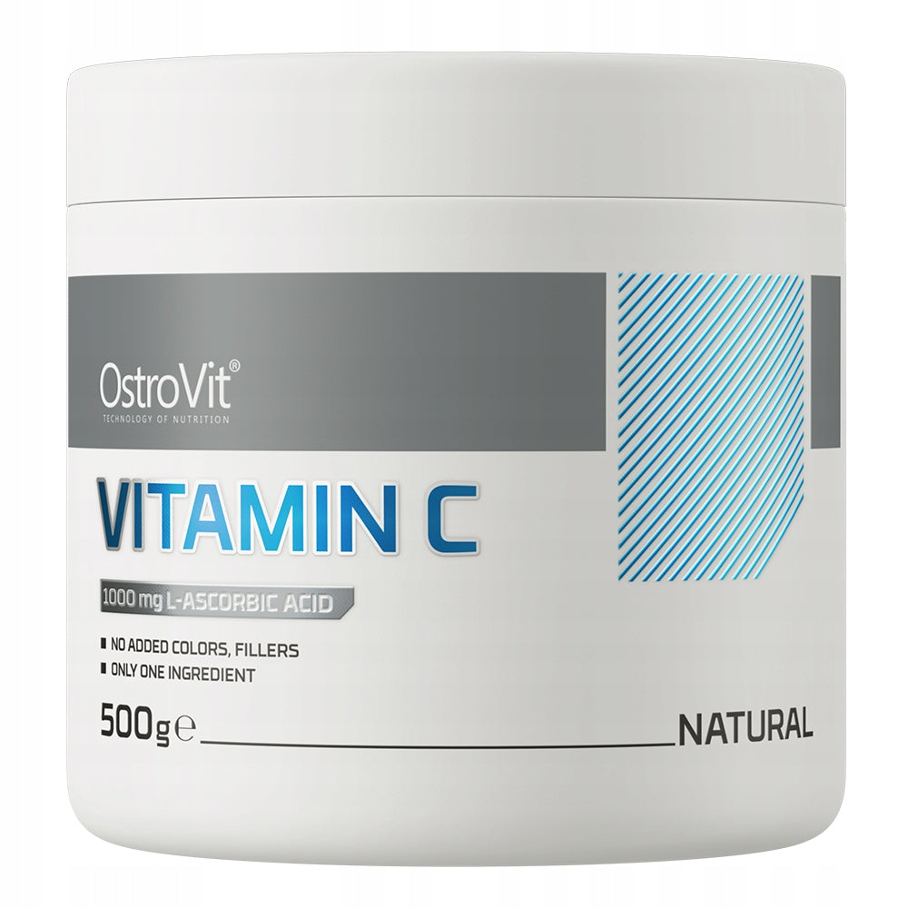 OstroVit Vitamin C 500 g L-ascorbic acid VITAMIN C 1000 mg 500 Servings