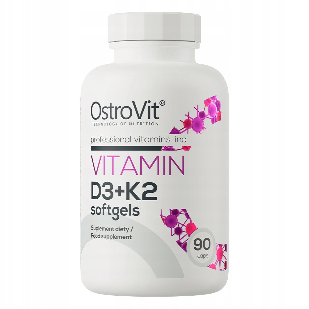 OstroVit Vitamin D3 + K2 90 capsules SOFTGEL VITAMIN D3