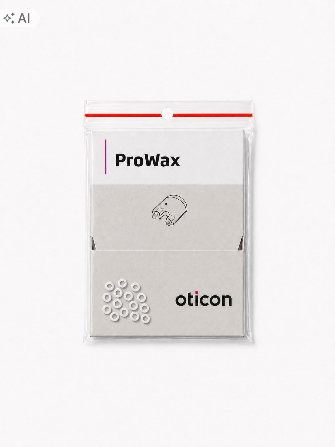 Oticon ProWax filters for hearing aids 21pcs Medical device no