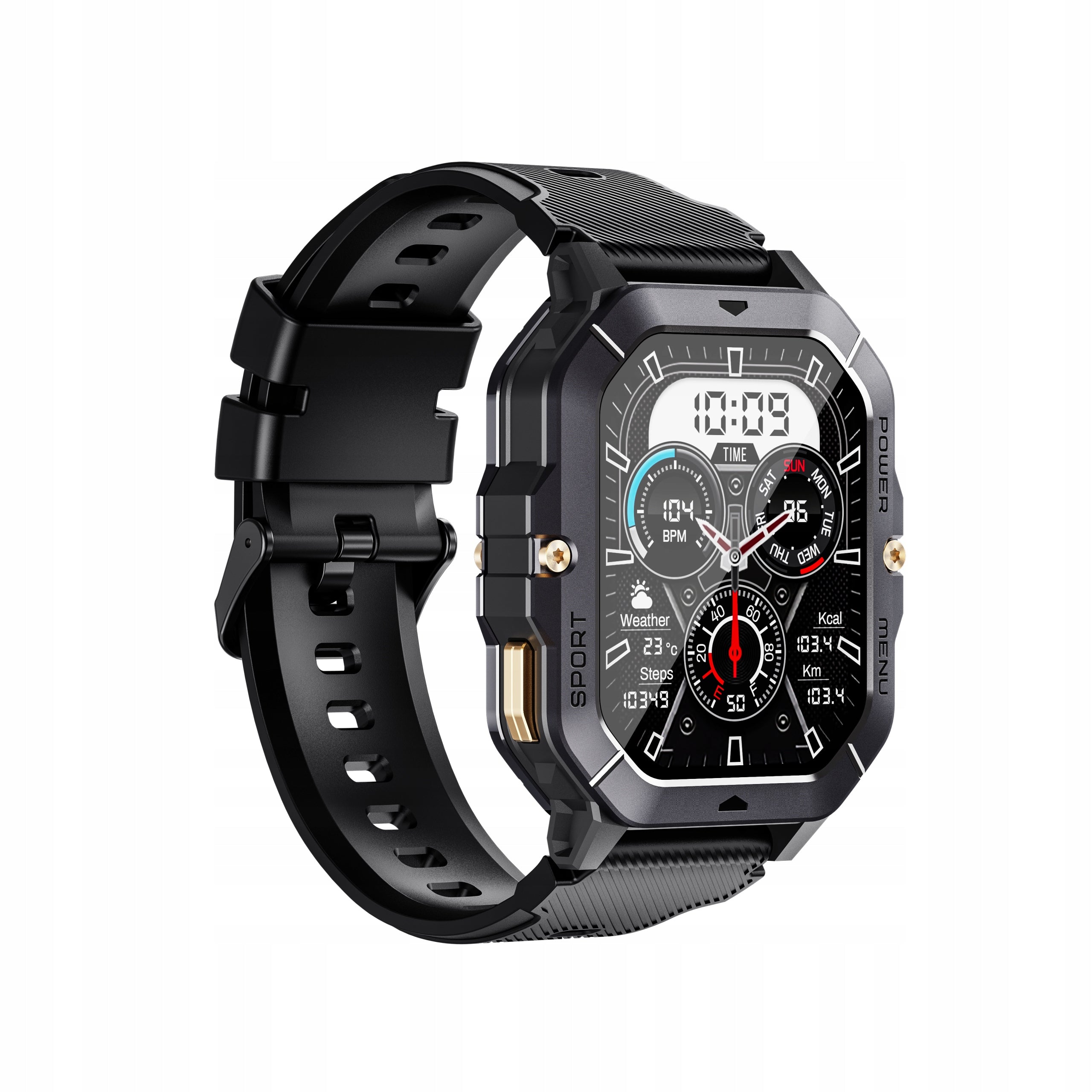 Oukitel Smart Watch BT101 2.02" 410mAh black Brand OUKITEL