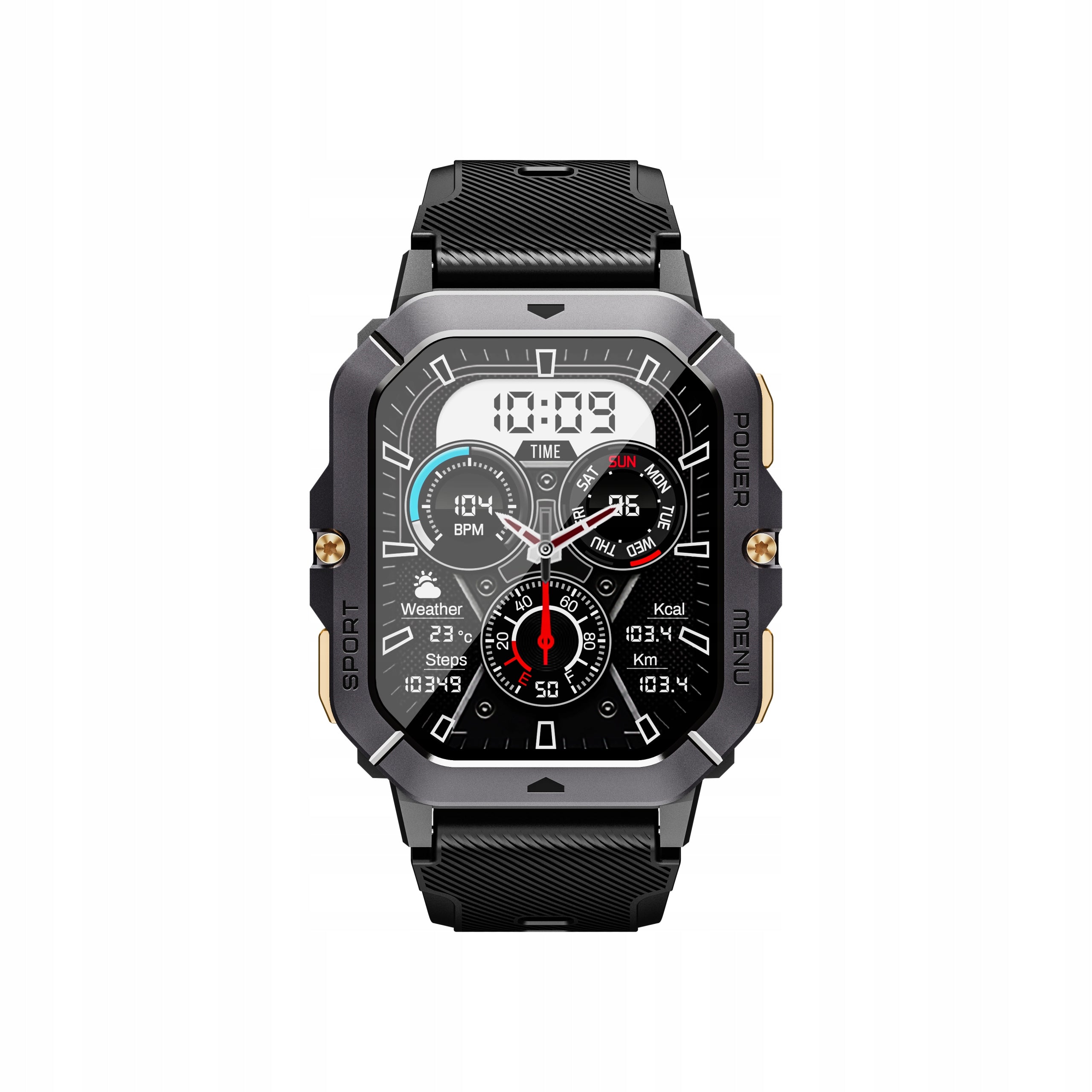 Oukitel Smart Watch BT101 2.02" 410mAh black