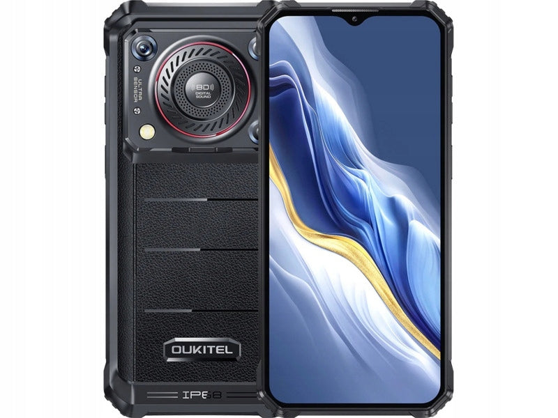 Oukitel WP36 Pro Rugged Smartphone 10600 mAh 6GB+256GB Black Brand OUKITEL