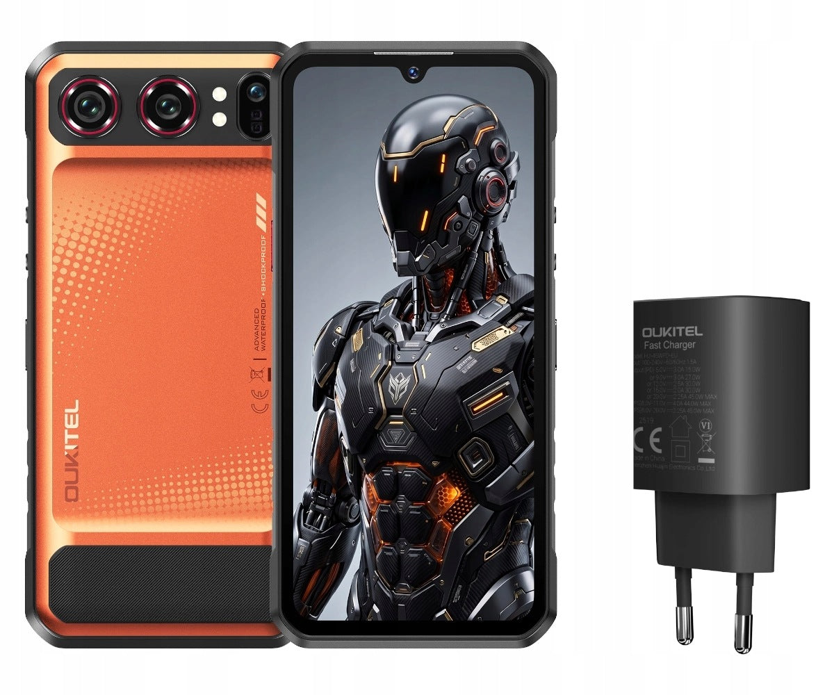 Oukitel WP68 Air 5G 12GB/512GB 8000mAh 120Hz Orange + 45W Charger
