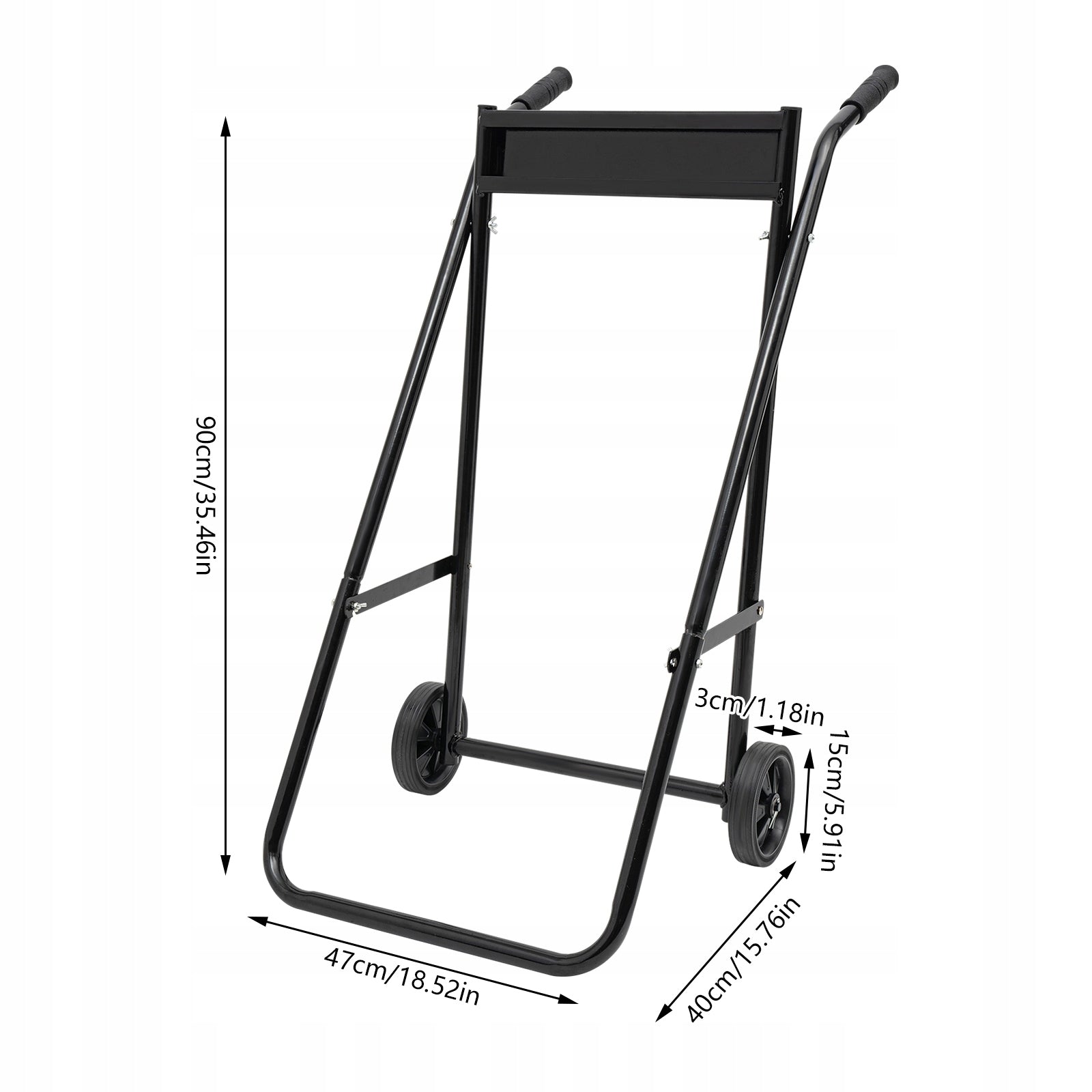 Outboard Marine Engine Cart, 40 kg Load Capacity, Foldable Manufacturer code man87673