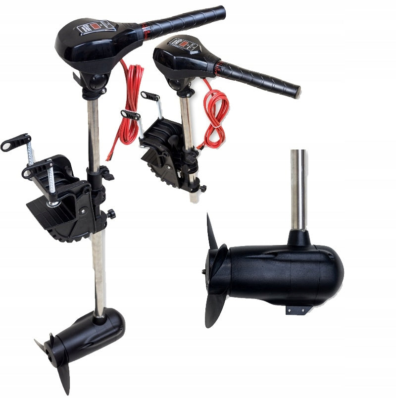 Outboard electric motor for Zefir Duo 150 lbs 1500W 12/24 pontoon boat