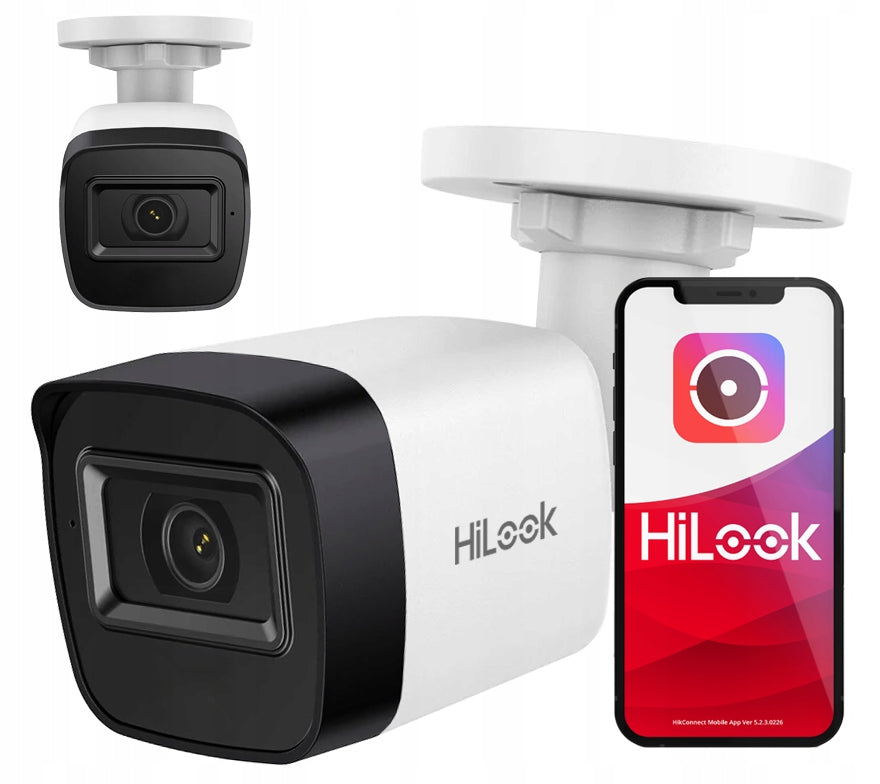 Outdoor Camera 2MPx FullHD IP HiLook IPCAM-B2-P 2.8mm PoE