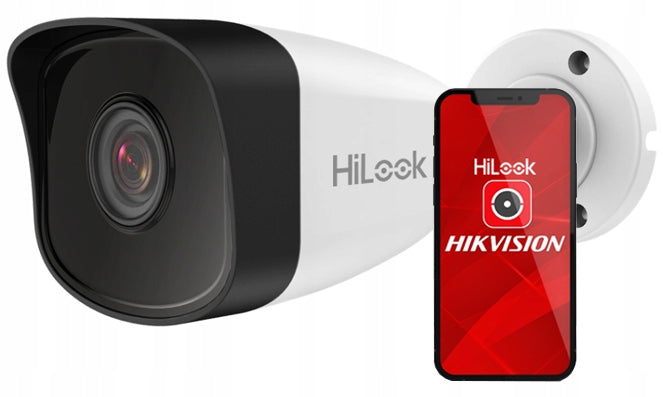 Outdoor Camera 5MPx IPCAM-B5 PoE HiLook IP Detection App
