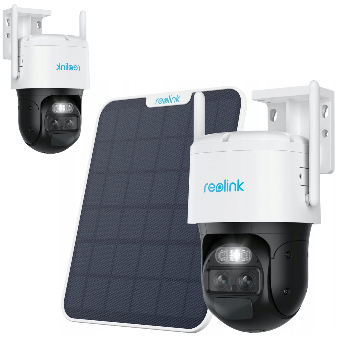 Outdoor Camera Reolink 4MP Motion Detection Night Vision Solar WiFi 360 6W