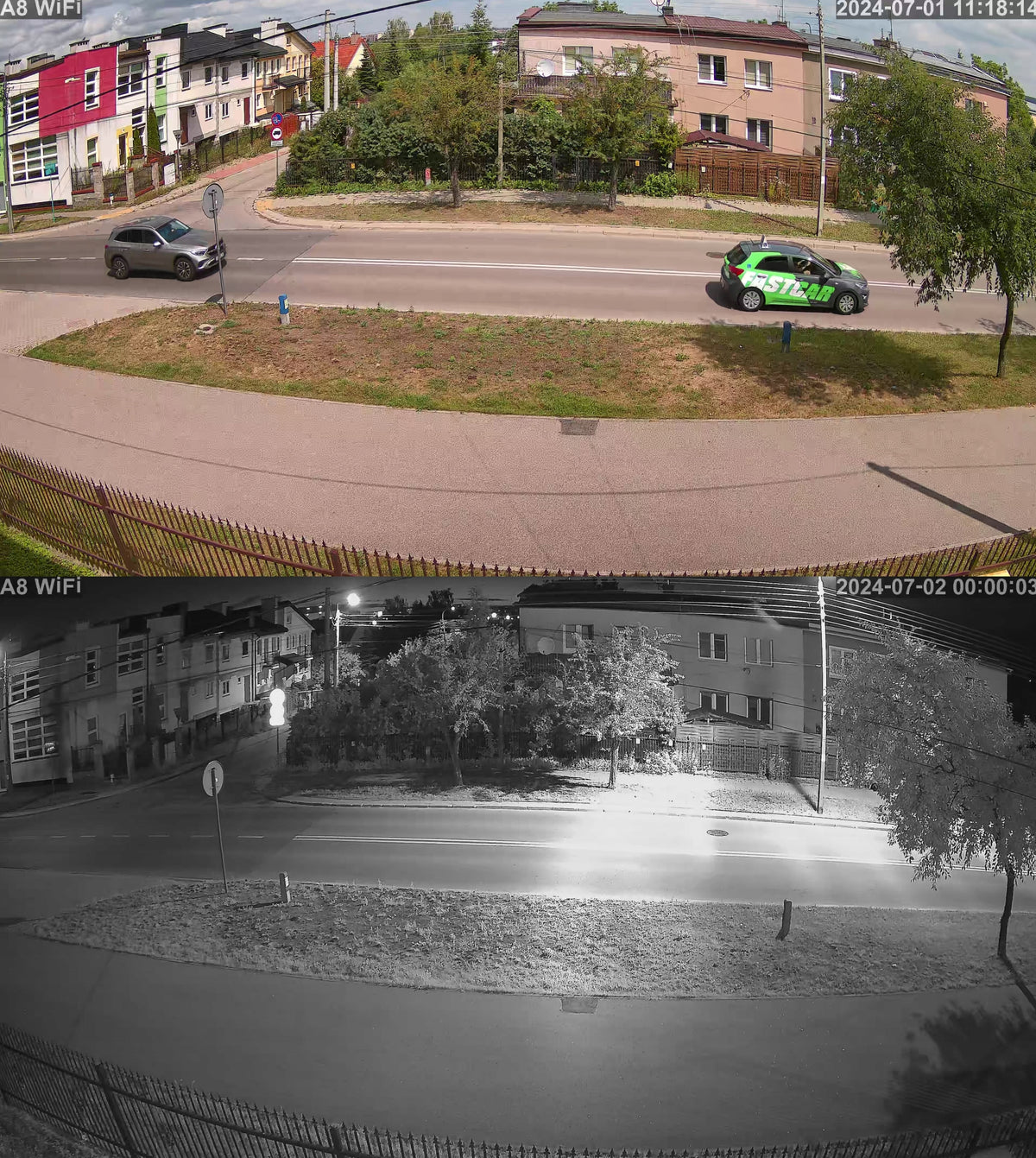 Outdoor Camera Tubular IP WiFi 8MPx Notifications, Audio 4xZOOM METAL Packaging status original