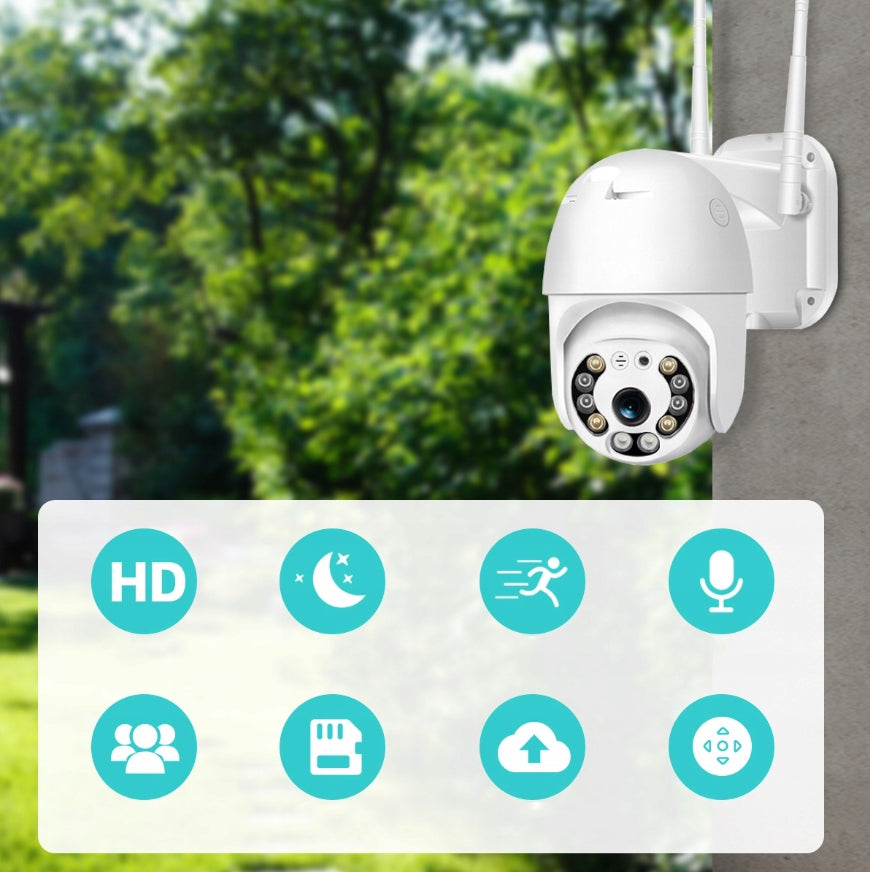 Outdoor Camera Wifi Full Hd 1080p Rotating Zoom 4x Smart + FREEBIE Manufacturer code SC742 2MP