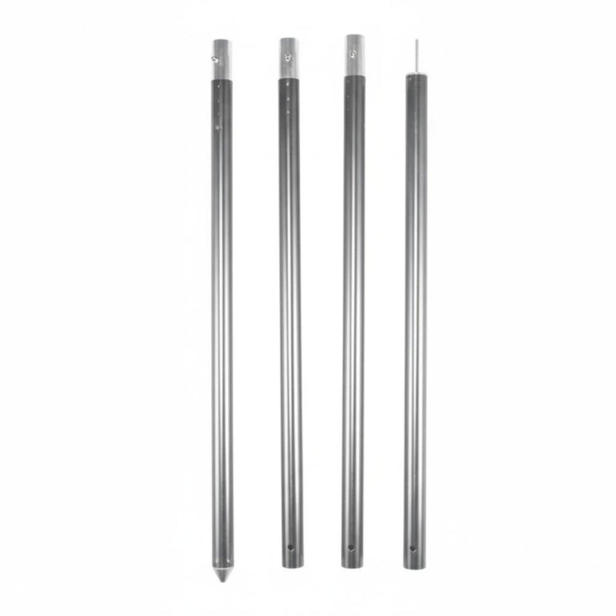 Outdoor Camping Aluminum Tent Pole Replacement Support Rod 33mm-2.8m Silver
