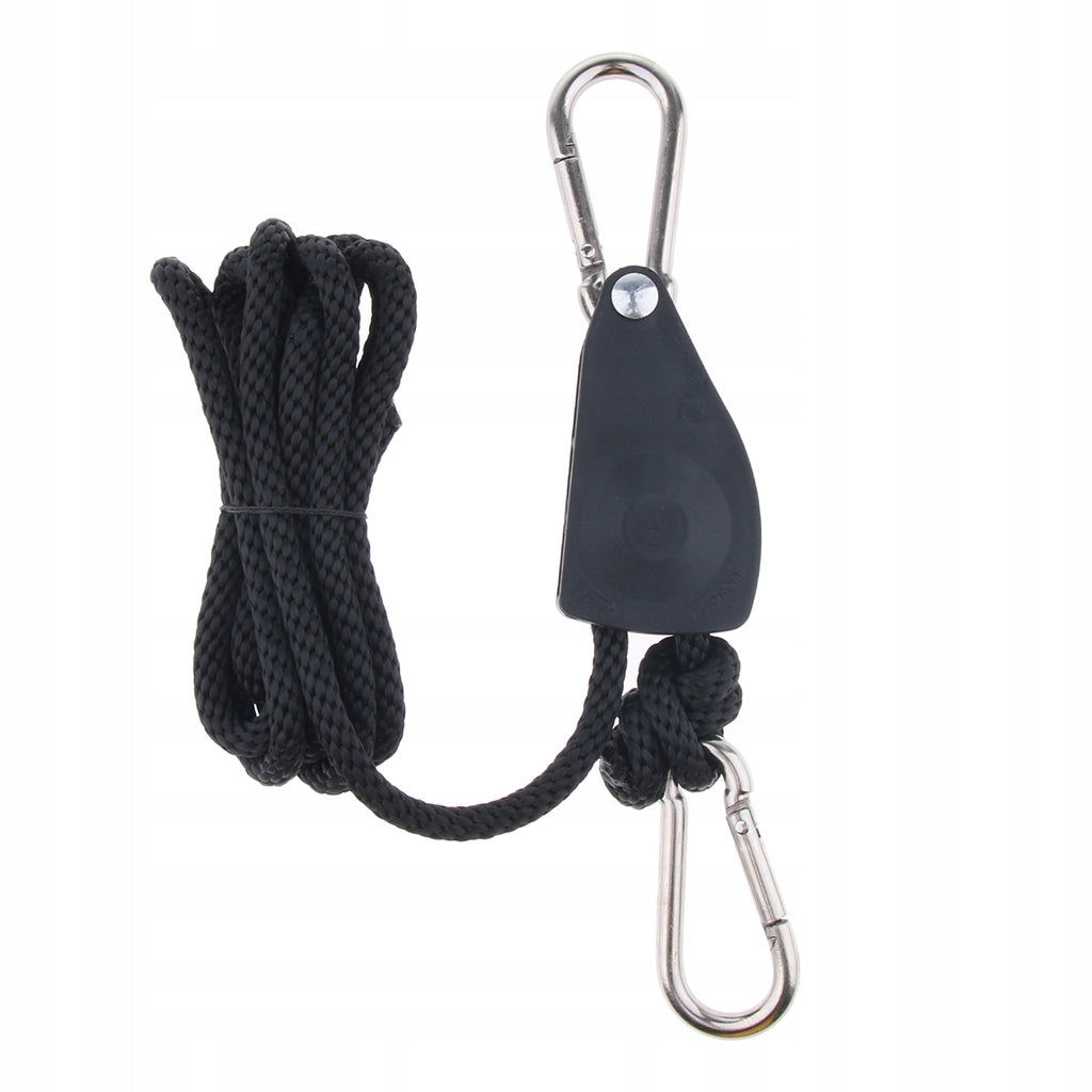 Outdoor Camping Tent Rope Pulley Ratchet Hangers Adjustable L
