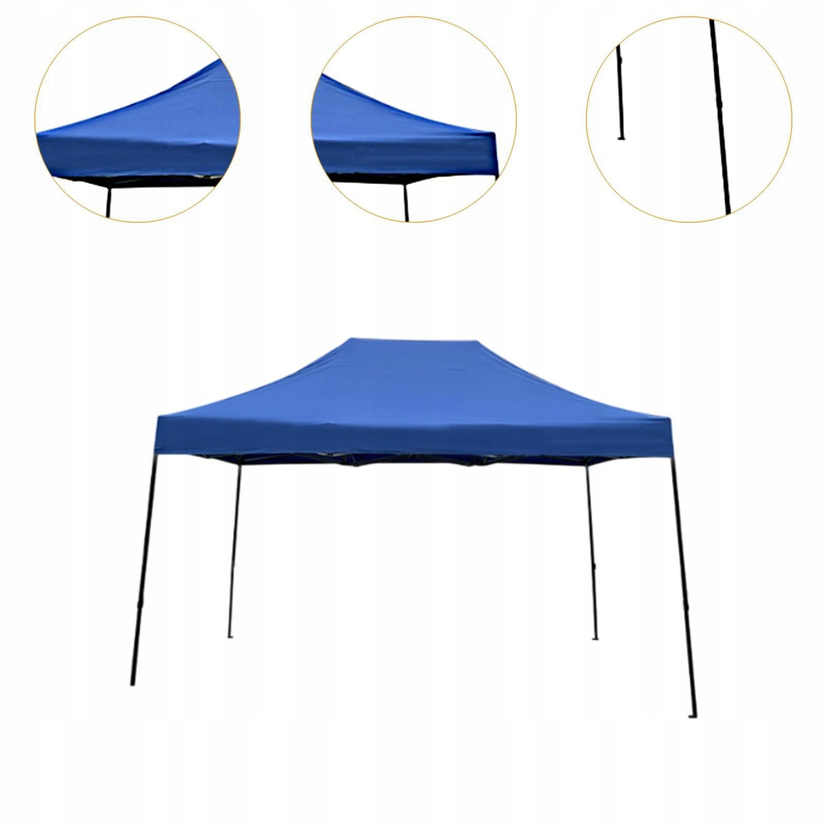 Outdoor Canopy Tent Water Resistant Sun Protection Reusable Sun Shelter for Packaging status original