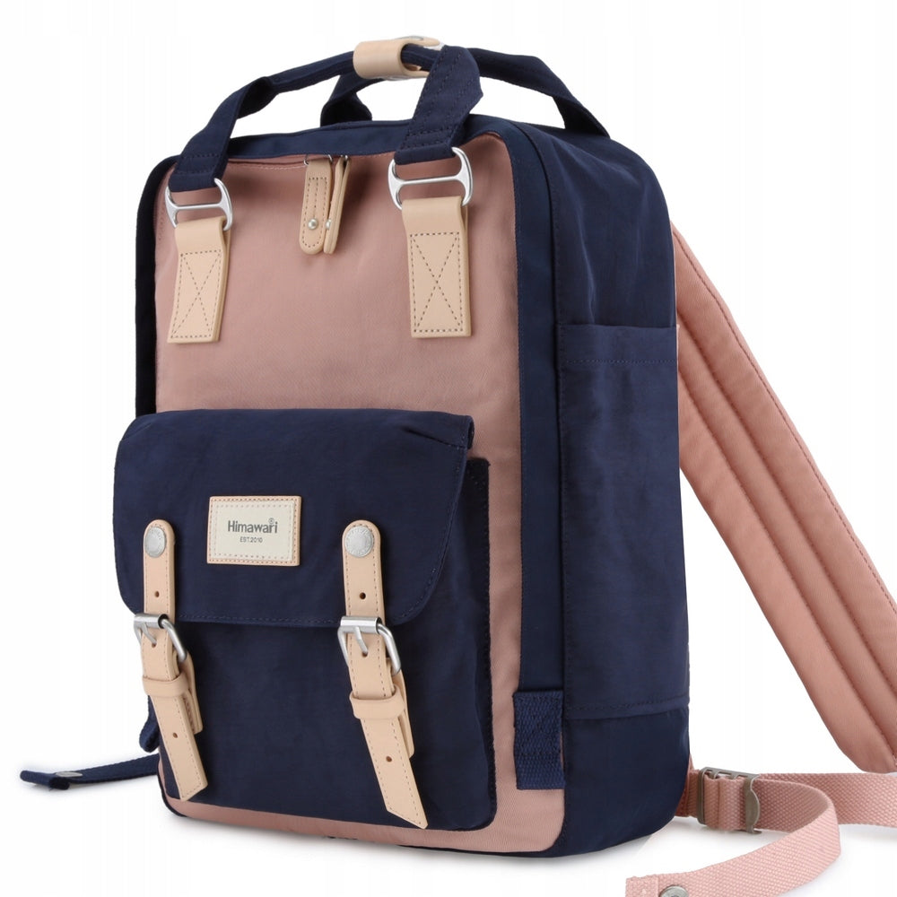 Outdoor City School Backpack Himawari HM188L for Laptop 13,3 14,1 Game-Pink