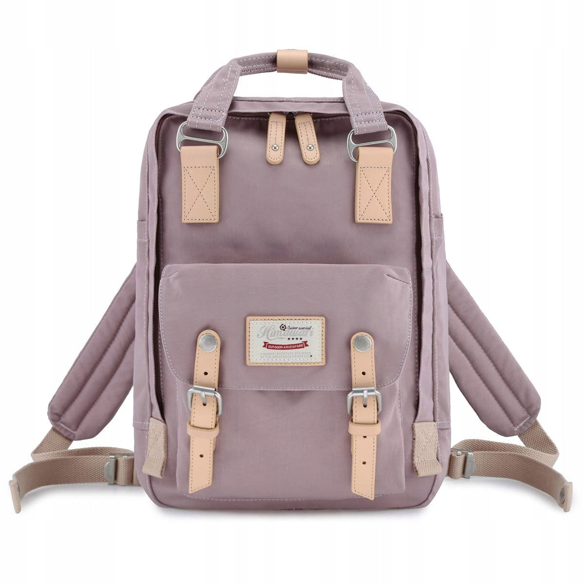 Outdoor City School Backpack Himawari HM188L for Laptop 13,3 14,1 Purple Brand Himawari