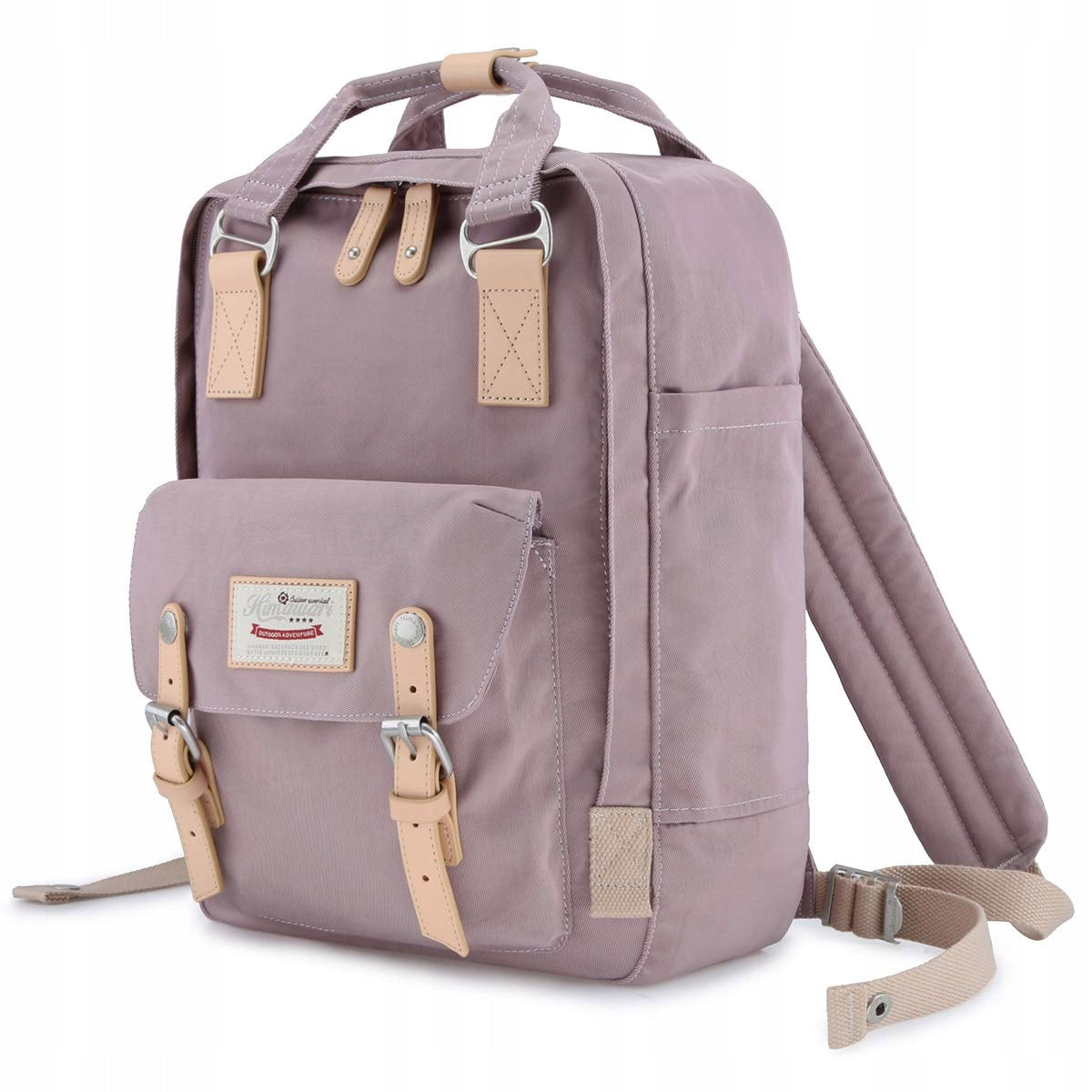 Outdoor City School Backpack Himawari HM188L for Laptop 13,3 14,1 Purple