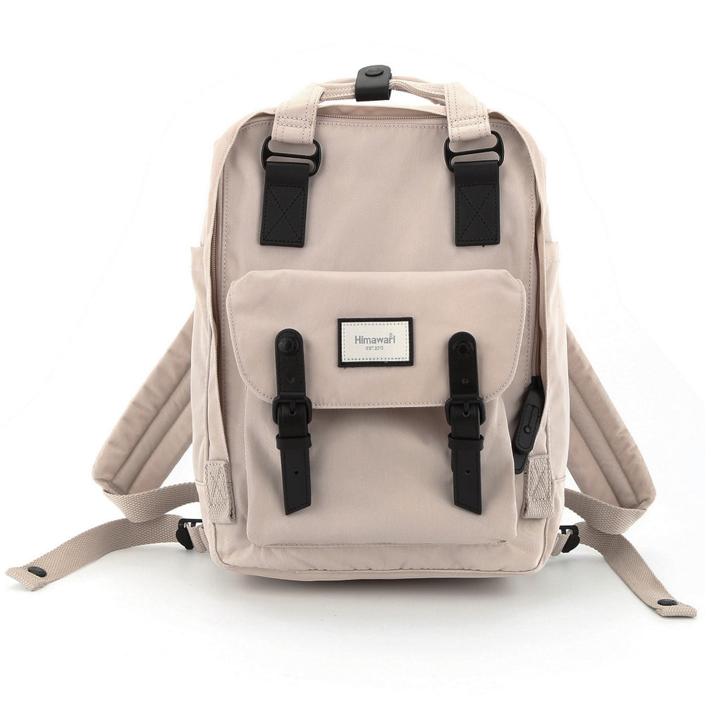 Outdoor City School Backpack Himawari HM188L for Laptop 13,3 14,1beige Charm Brand Himawari