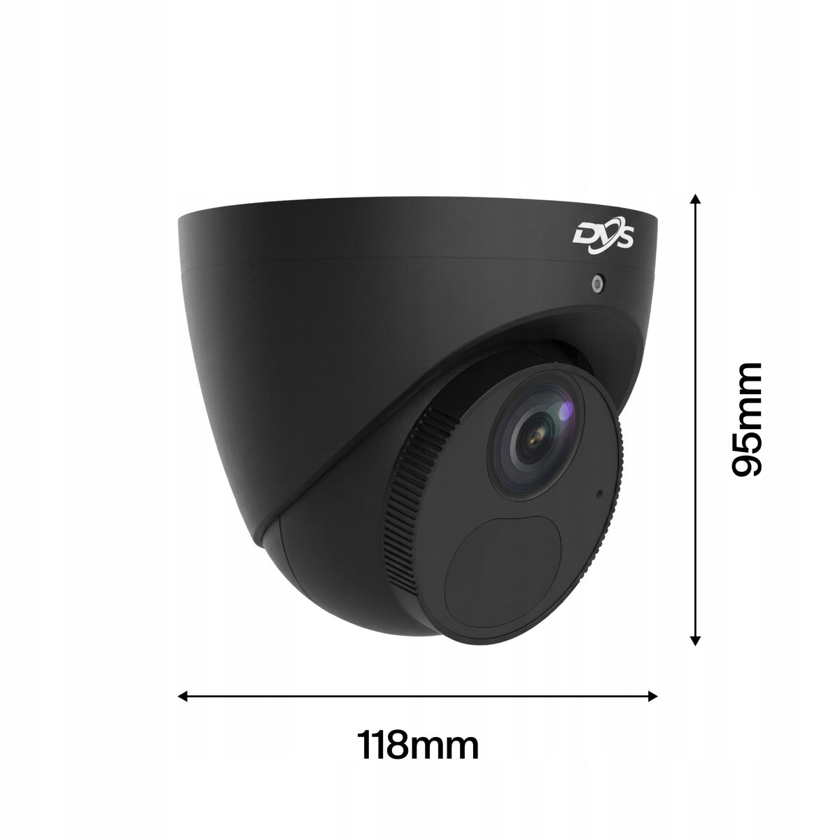 Outdoor Dome IP Camera 5 Mpx PoE AI Analytics Microphone ONVIF DVS Packaging status original