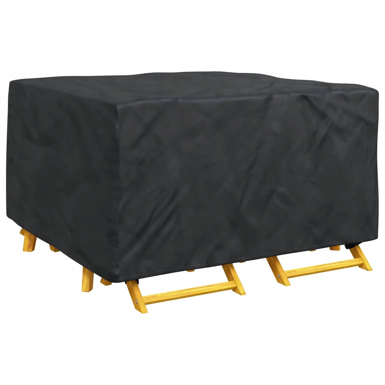Outdoor Furniture Cover Black 150 x 150 x 75 cm 210D Length 1 cm
