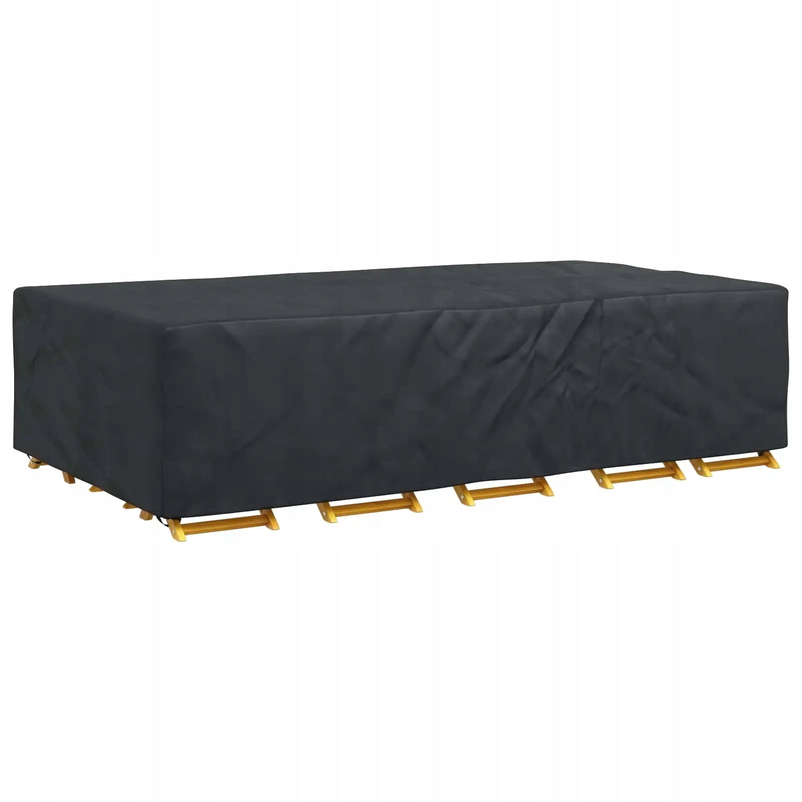 Outdoor Furniture Cover Black 315 x 180 x 74 cm 210D Length 1 cm