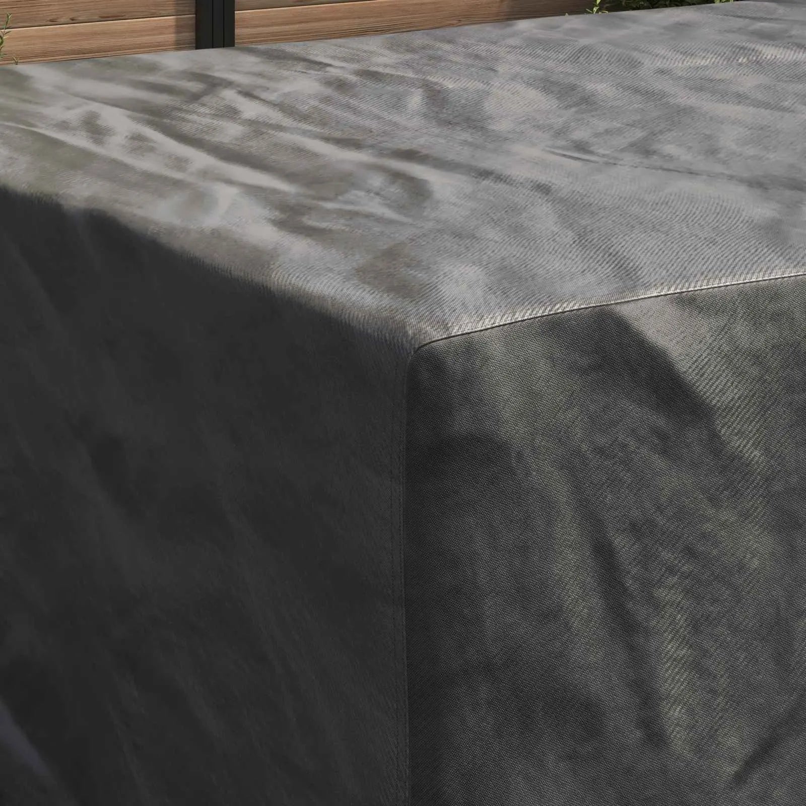 Outdoor Furniture Cover Black 315 x 180 x 74 cm 210D Product width 1 cm