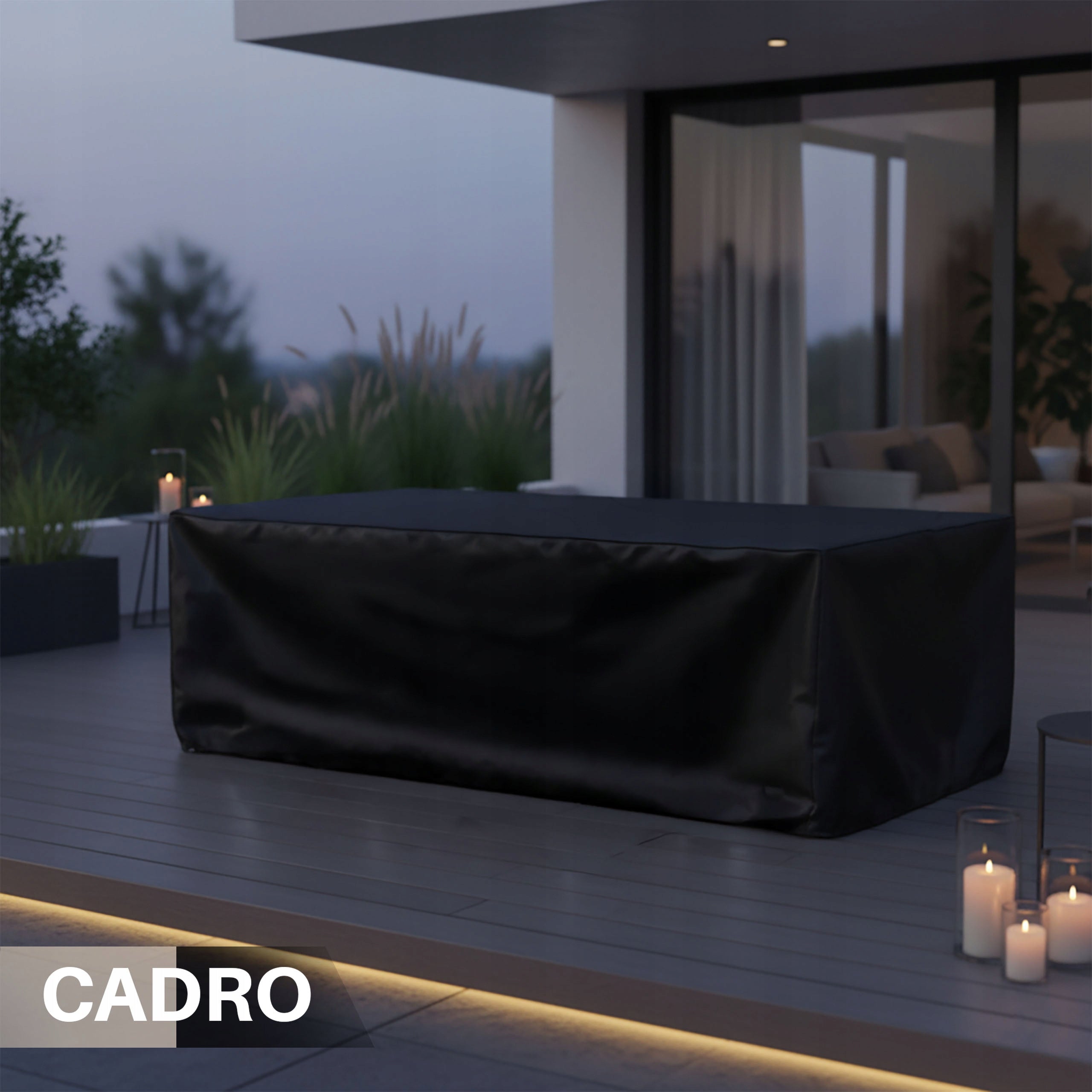 Outdoor Furniture Cover Waterproof Table 250x210x90 Black Strong Kind For Table