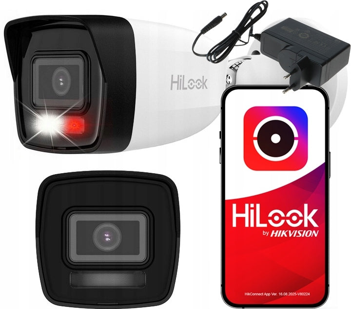 Outdoor IP Camera 3K+ 6MPx PoE HiLook Hikvision IPCAM-B6-30DL Power Supply
