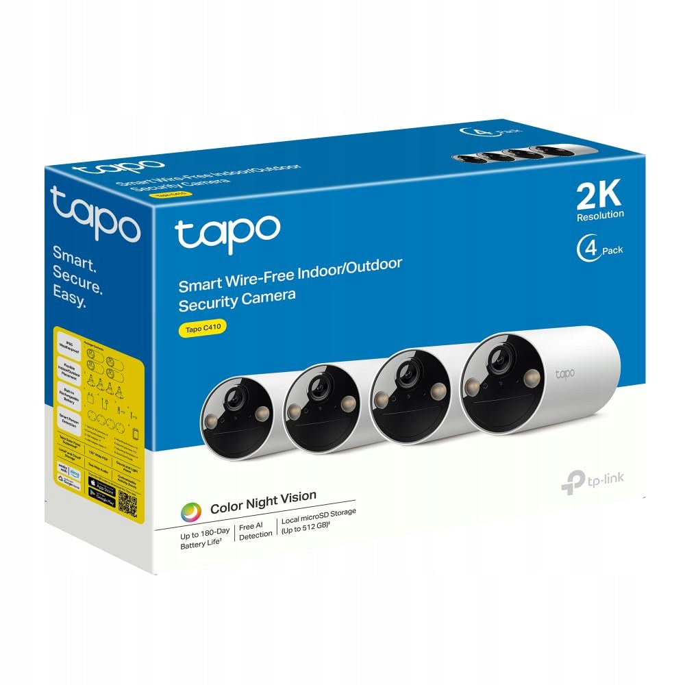 Outdoor IP Camera Tp-Link Tapo C410 (4-Pack)