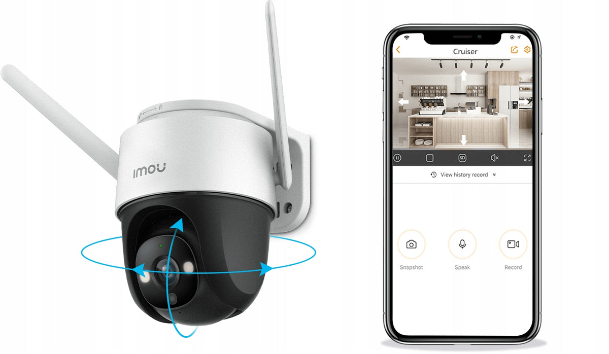 Outdoor IP Camera WiFi IMOU IPC-S21FP Home Monitoring Manufacturer code IPC-S21FP