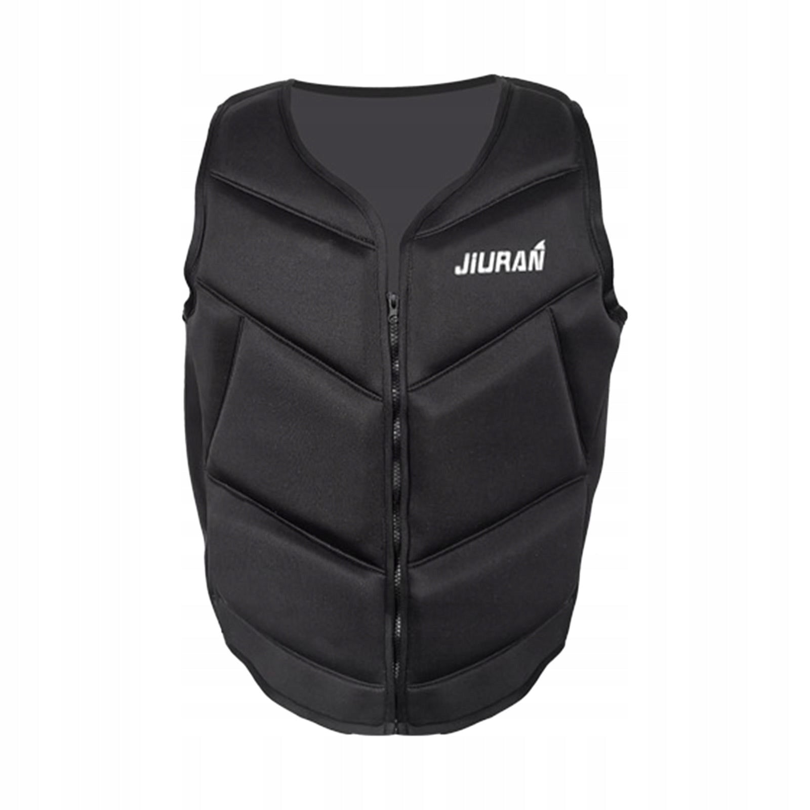 Outdoor Neoprene Life Jacket Buoyancy Aid Swim Vest Sailing Black XXL Packaging status original