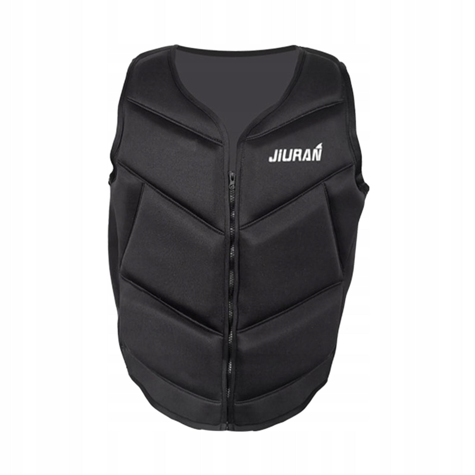 Outdoor Neoprene Life Jacket Buoyancy Aid Swim Vest Sailing Black XXL