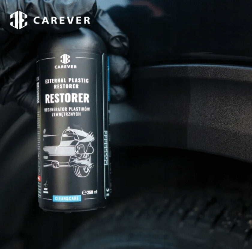 Outdoor Plastic Regenerator CAREVER RESTORER 250ml Packaging status original