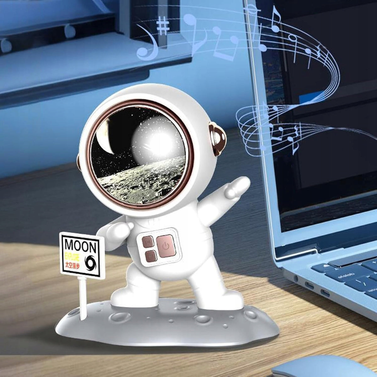 Outdoor Speaker, Small Astronaut Speaker, Rechargeable Battery Manufacturer code SKU05421
