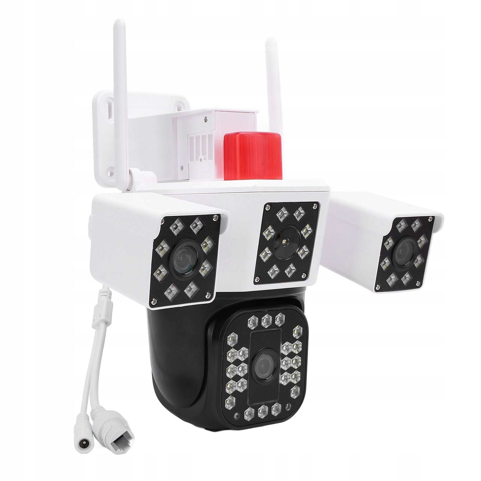 Outdoor Surveillance Camera 6MP 4 Objects IP55 Water 2 -Way Voice 0X
