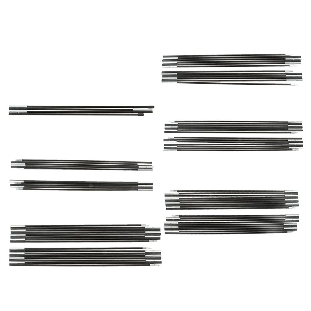 Outdoor Tent Fiberglass Kit Rod Replacement Accessories 1 Pole 4 Section Packaging status original