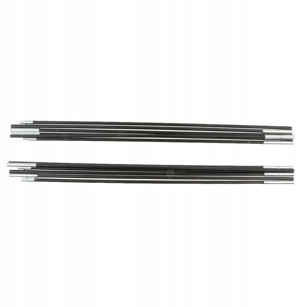 Outdoor Tent Fiberglass Pole Kit Rod 2 Poles 6 Section Each B