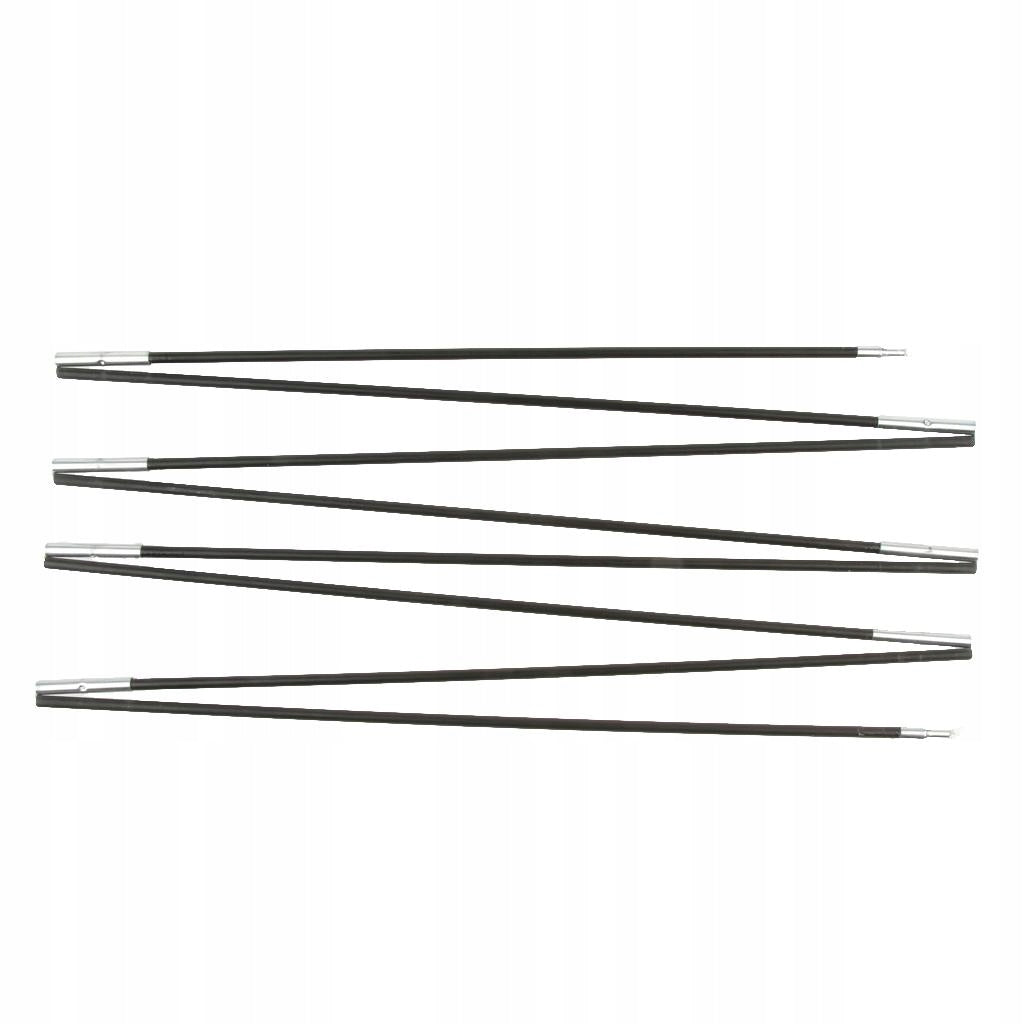 Outdoor Tent Fiberglass Pole Kit Rod 2 Poles 8 Section Each Packaging status original