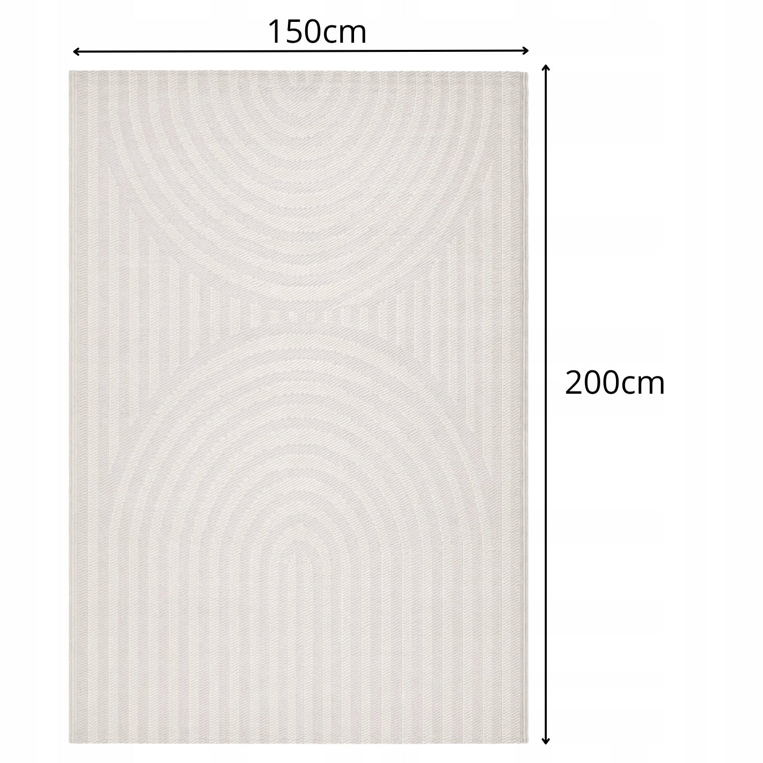 Outdoor Terrace Rug 150x200cm Large Waterproof Balcony Terrace Mat Manufacturer code EF0594